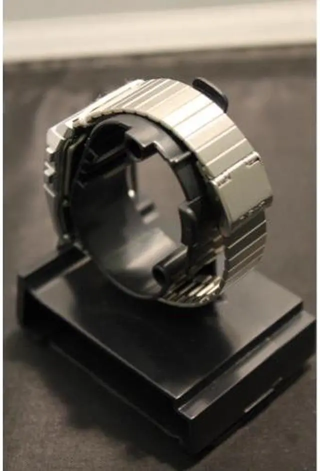 Alt view image 4 of 13 - Men's Casio Databank Telememo Calculator Watch DBC611-1D DBC-611-1D