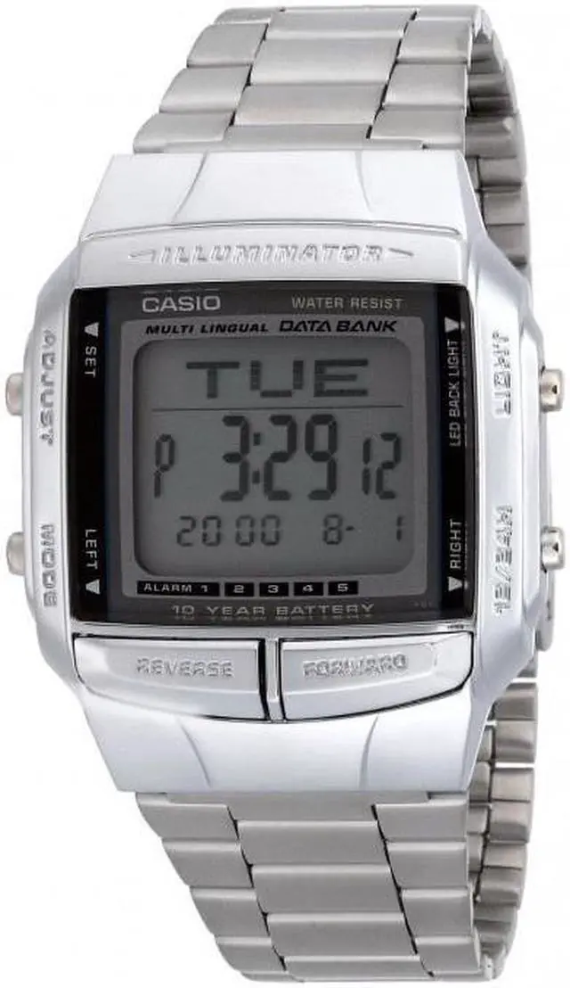 Main image of Casio DB360-1A 30 Page Multilingual Databank Watch