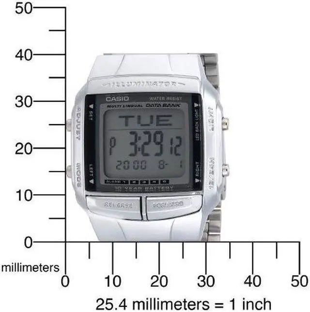 Alt view image 2 of 17 - Casio DB360-1A 30 Page Multilingual Databank Watch