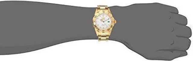 Alt view image 5 of 13 - Invicta Men's Pro Diver 23kt Goldplated