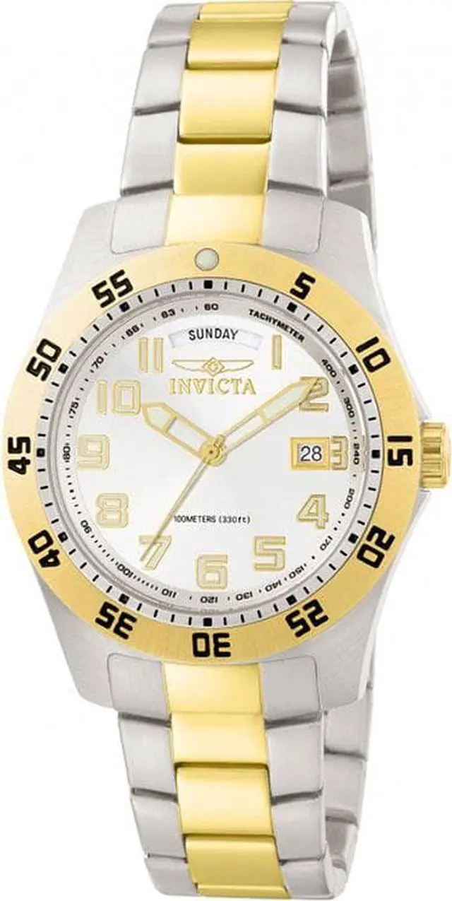 Alt view image 7 of 9 - Invicta 6693 Men's Specialty Two-Tone Ss White Dial Watch