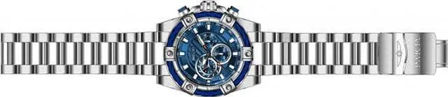 Alt view image 4 of 20 - Invicta Men's 25513 Bolt Quartz Chronograph Blue Dial Watch