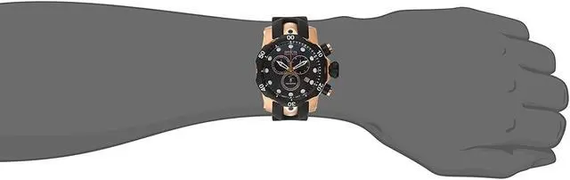 Alt view image 11 of 16 - Invicta 5733 Men's Venom Reserve Chronograph Black Polyurethane And Dial Watch