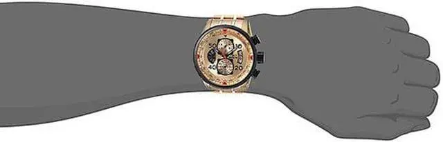 Alt view image 5 of 14 - Invicta  Aviator 17205  Stainless Steel Chronograph  Watch