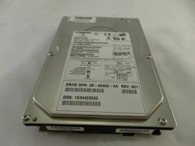 Alt view image 2 of 5 - Maxtor Compaq 9.1Gb SCSI 80 Pin 10Krpm 3.5in HDD ( TN09J49B 142685-001 AD00932372  Maxtor Compaq )