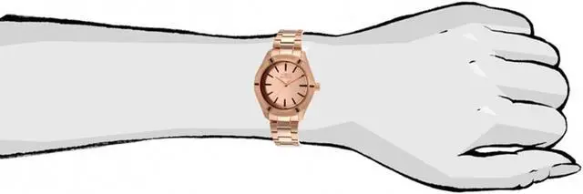 Alt view image 7 of 7 - Women's Pro Diver Rose 18K Gold Plated Steel and Dial