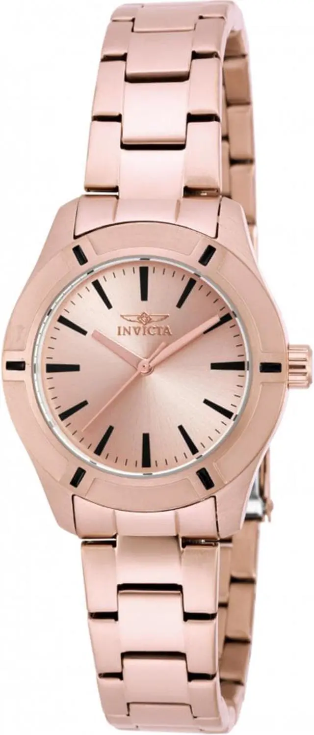 Alt view image 5 of 7 - Women's Pro Diver Rose 18K Gold Plated Steel and Dial