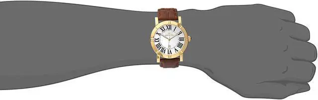 Alt view image 6 of 8 - Invicta Specialty Men's 42mm Brown Calfskin Stainless Steel Case Watch 13971