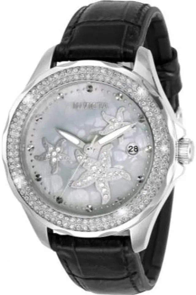 Main image of Invicta Women's 32664 Wildflower Quartz 3 Hand Platinum Dial Watch