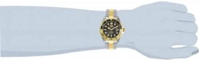 Alt view image 5 of 9 - Invicta Men's 30944 Pro Diver Quartz 3 Hand Black Dial Watch