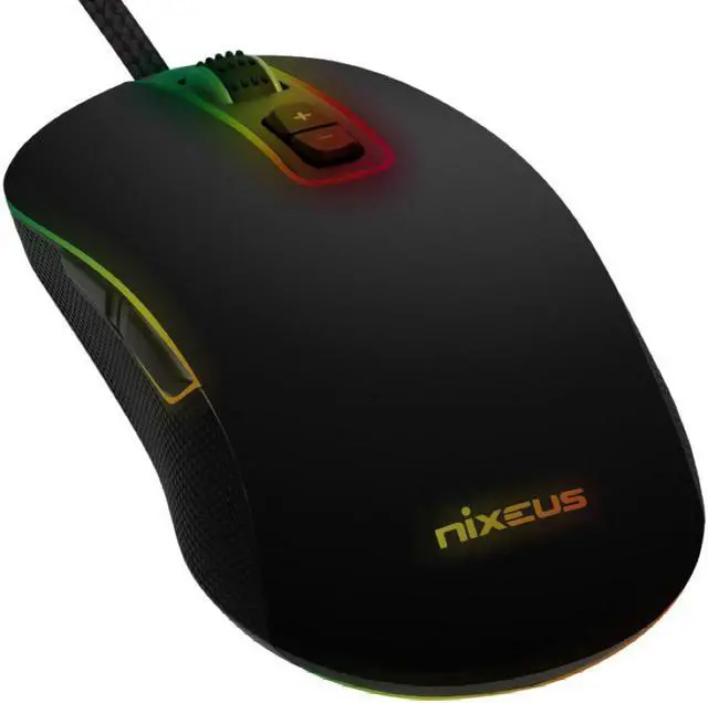 Alt view image 4 of 7 - Nixeus REVEL-X Gaming Mouse with PixArt PMW 3370 Gaming Grade Flawless Optical 19000 DPI Sensor - (Matte Black)