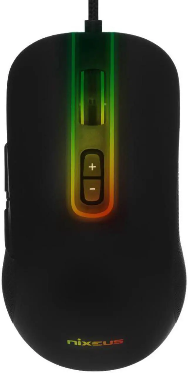 Alt view image 3 of 7 - Nixeus REVEL-X Gaming Mouse with PixArt PMW 3370 Gaming Grade Flawless Optical 19000 DPI Sensor - (Matte Black)