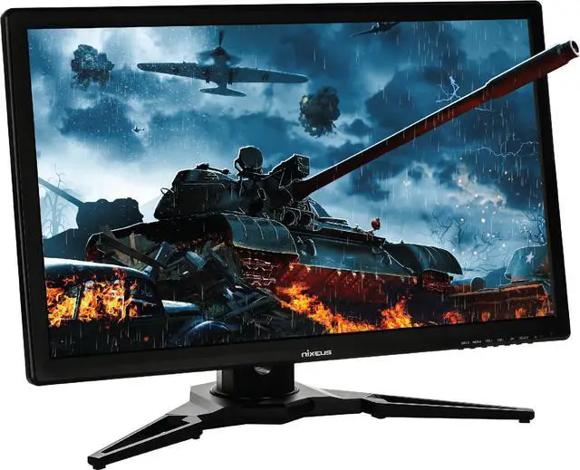 Main image of Nixeus EDG 27" IPS 2560 x 1440 AMD FreeSync Certified 144Hz Gaming Monitor with Premium Height Adjustable Ergonomic Stand (NX-EDG27)