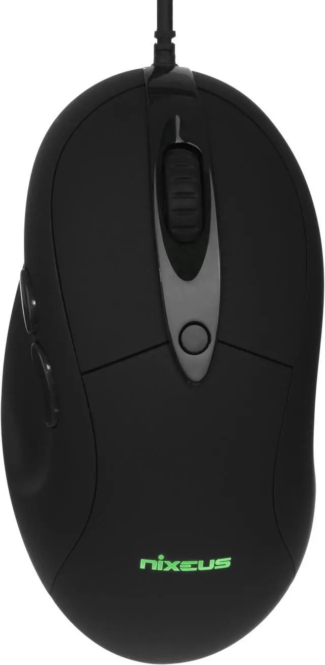 Alt view image 2 of 5 - Nixeus REVEL FIT Gaming Mouse with PMW3360 Gaming Grade Sensor (Rubberized Black)