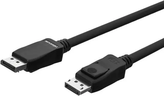 Alt view image 3 of 3 - Nixeus (2-Pack) VESA Certified DisplayPort™ 1.4 HBR3 Cable (6 ft) - Supports HDR Gaming Monitors, FreeSync™, G-Sync™, 4K 144Hz, 8K 60Hz and up to 360Hz Ultra High Refresh Rate