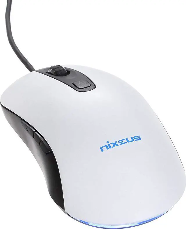 Main image of Nixeus REVEL REV-MW17 Gaming Mouse 12000 DPI Optical Gaming Sensor (Matte White)