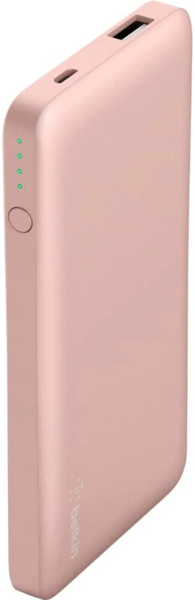 Alt view image 3 of 9 - BELKIN Rose Gold 5000 mAh Pocket Power 5K Power Bank (aka Portable Charger) F7U019BTC00