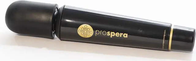 Alt view image 8 of 9 - Prospera Panther Massager, powerful vibration, ergonomic design,  ultra light, high grade motor, best for face, neck & shoulders, back, arms, legs, core areas