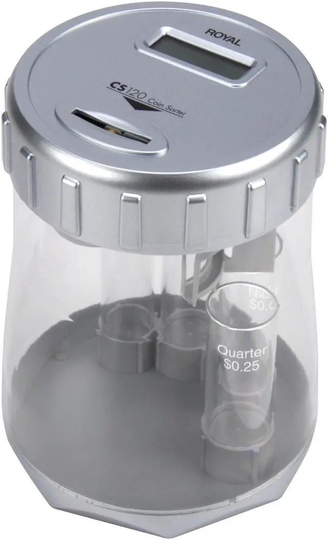 Main image of Royal Cs120 Coin Sorter Silver