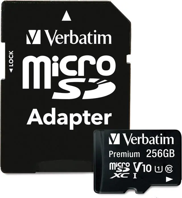 Alt view image 8 of 11 - VERBATIM VER70364 256GB Prem SDXC  Memory CL10