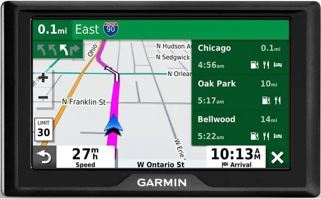 Alt view image 12 of 20 - Garmin Drive 52: GPS Navigator with 5” Display Features Easy-to-Read menus and maps Plus Information to enrich Road Trips