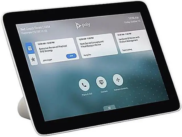 Alt view image 3 of 5 - Poly TC8 Touch Control Interface for G7500 and Poly Studio X Family