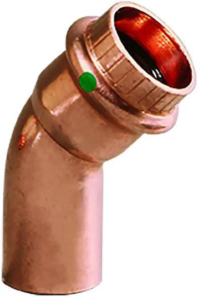 Alt view image 3 of 6 - VIEGA 77058 Viega ProPress 45 street elbow, 1" x 1"