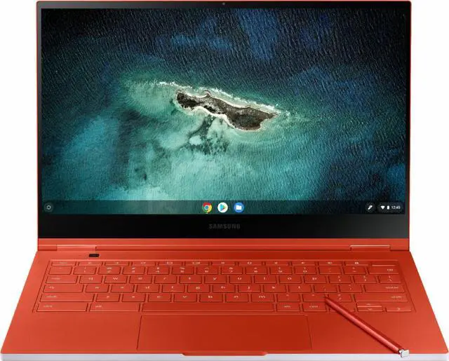 Alt view image 13 of 19 - Samsung - Galaxy 13.3" 4K Ultra HD Touch-Screen Chromebook - Intel Core i5 - 8GB Memory - 256GB SSD - Fiesta Red Tablet Notebook Laptop XE930QCA-K01US