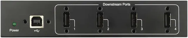 Alt view image 2 of 16 - USB 20 HUB INDUSTRIAL 4PORT 15KV ESD