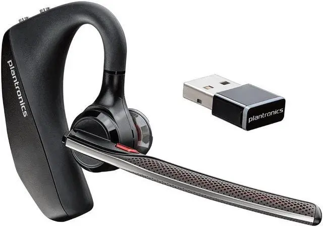 Alt view image 2 of 2 - Plantronics 20611001 Voyager 5200 UC Monaural Over-The-Year Bluetooth Headset