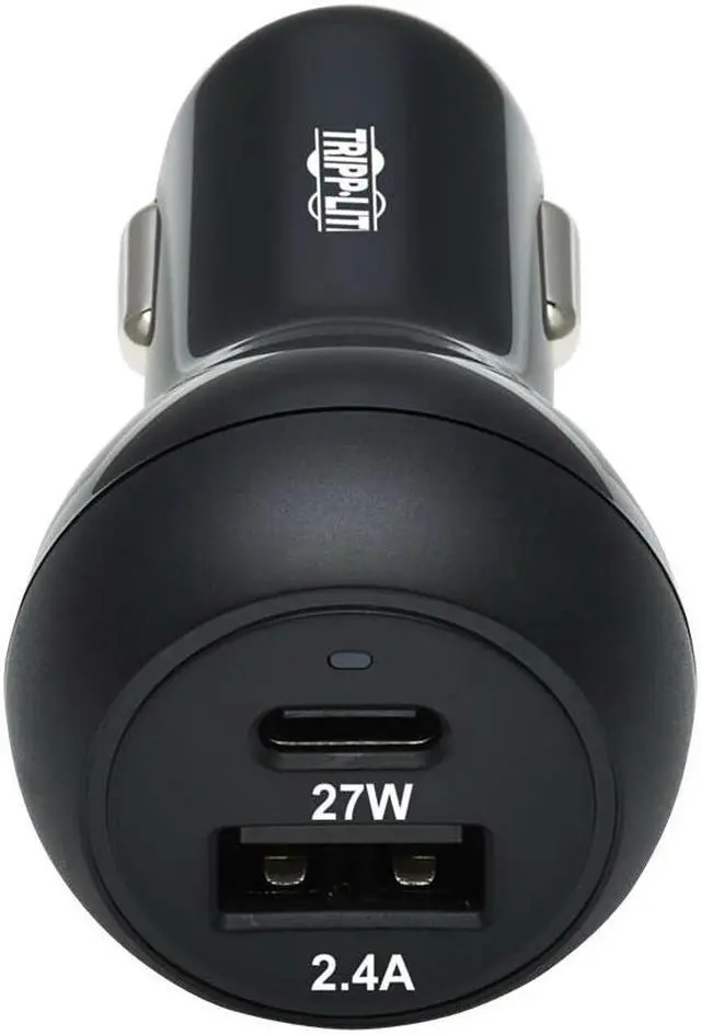 Alt view image 2 of 13 - Tripp Lite U280-C02-39W-1B Auto Adapter
