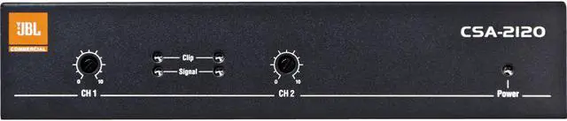 Alt view image 6 of 11 - JBL Commercial 2120Z Amplifier - 240 W RMS - 2 Channel - Black