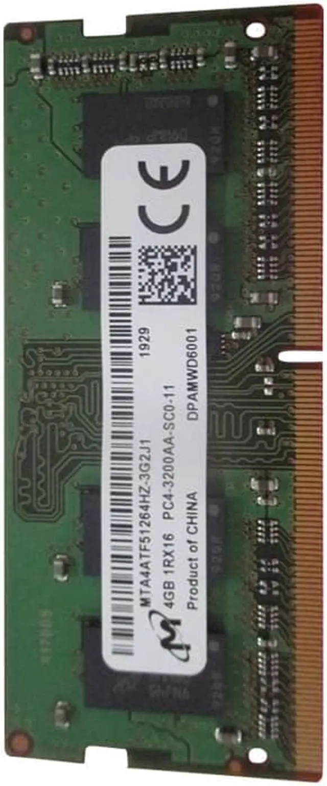 Alt view image 2 of 9 - HP 4GB DDR4 SDRAM Memory Module 13L79AT