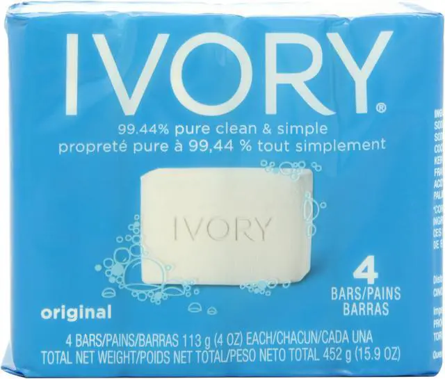 Alt view image 2 of 9 - Ivory Original Bar Soap, 4 Count