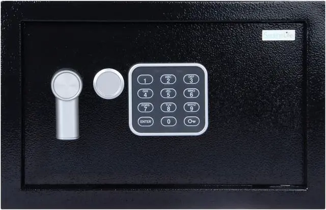 Alt view image 8 of 11 - Compact Electronic Safe Box with Mechanical Override, Includes Keys