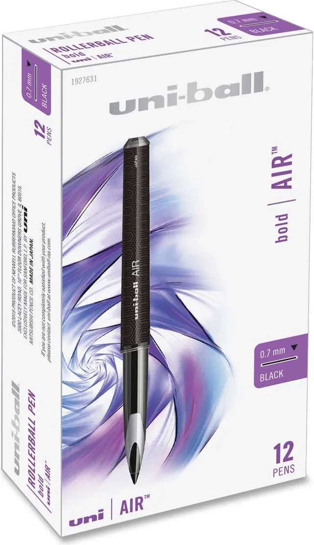 Alt view image 2 of 16 - Uni-Ball Pen,Ub Air,Bk 1927631