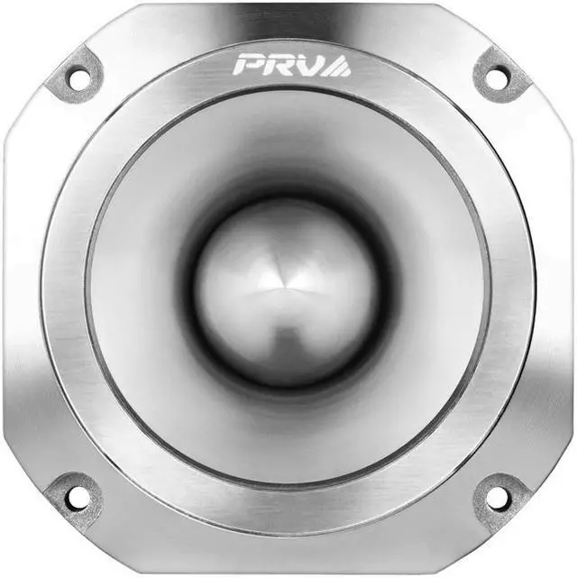 Alt view image 2 of 6 - prv audio tw700ticr titanium 4" chrome bullet super tweeter 8 ohms 1.5" vc pro audio high frequency driver 107db 120 watts rms  builtin polyester capacitor