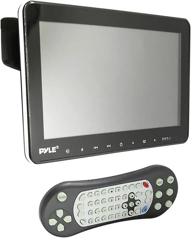 Alt view image 3 of 10 - universal car headrest mount monitor  10.5 inch vehicle multimedia cd dvd player  smart audio video entertainment system w/hdmi & hires tv lcd screen  includes mounting bracket  pyle plhrdvd103