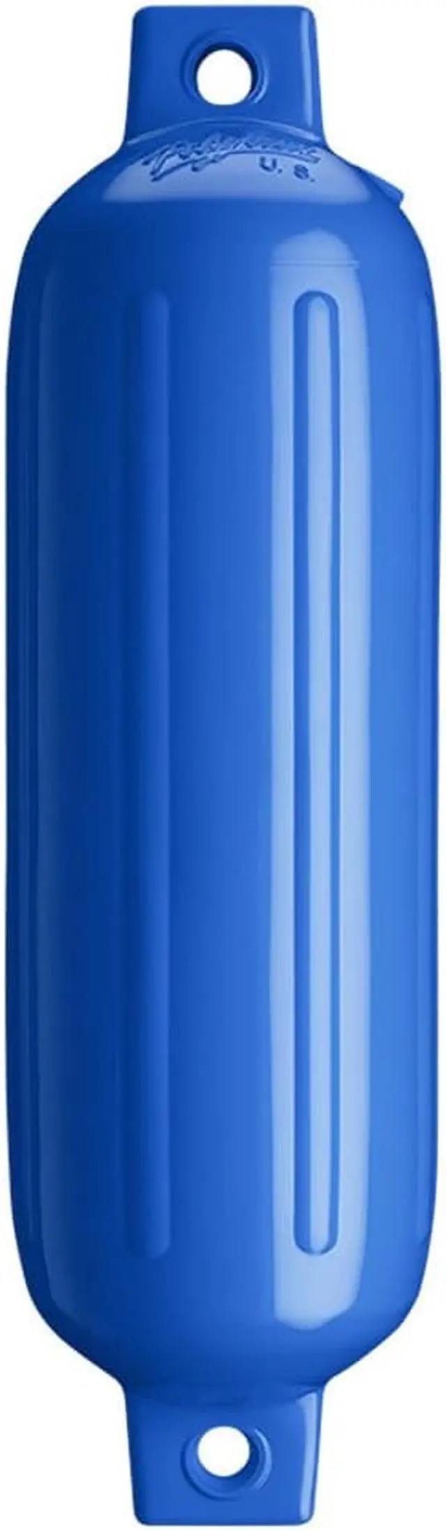 Alt view image 2 of 8 - Polyform G-6 Twin Eye Fender 11 X 30 - Blue