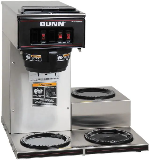 Main image of BUNN 133000003 Stainless steel 12-Cup Pourover Coffee Brewer