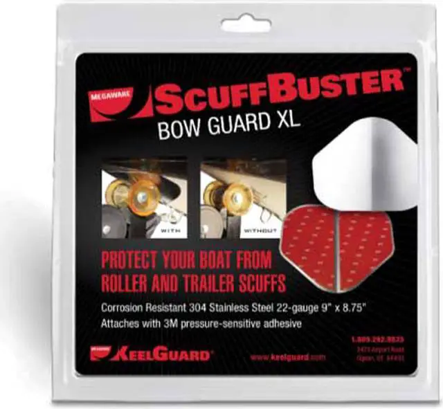 Alt view image 3 of 9 - MEGAWARE XL SOLID SCUFFBUSTER 22G STAINLESS STEEL