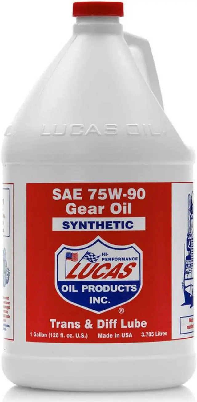 Alt view image 11 of 11 - Lucas Oil 75/90 Synthetic Gear Oil1 Gal