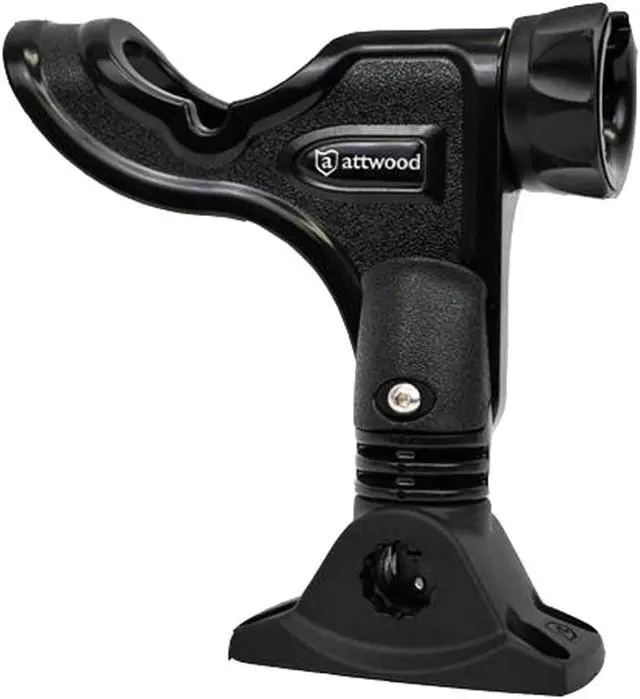 Alt view image 3 of 10 - ATTWOOD MARINE ATTWOOD HEAVY DUTY PRO SERIES ROD HOLDER WITH COMBO MOUNT 5010-4