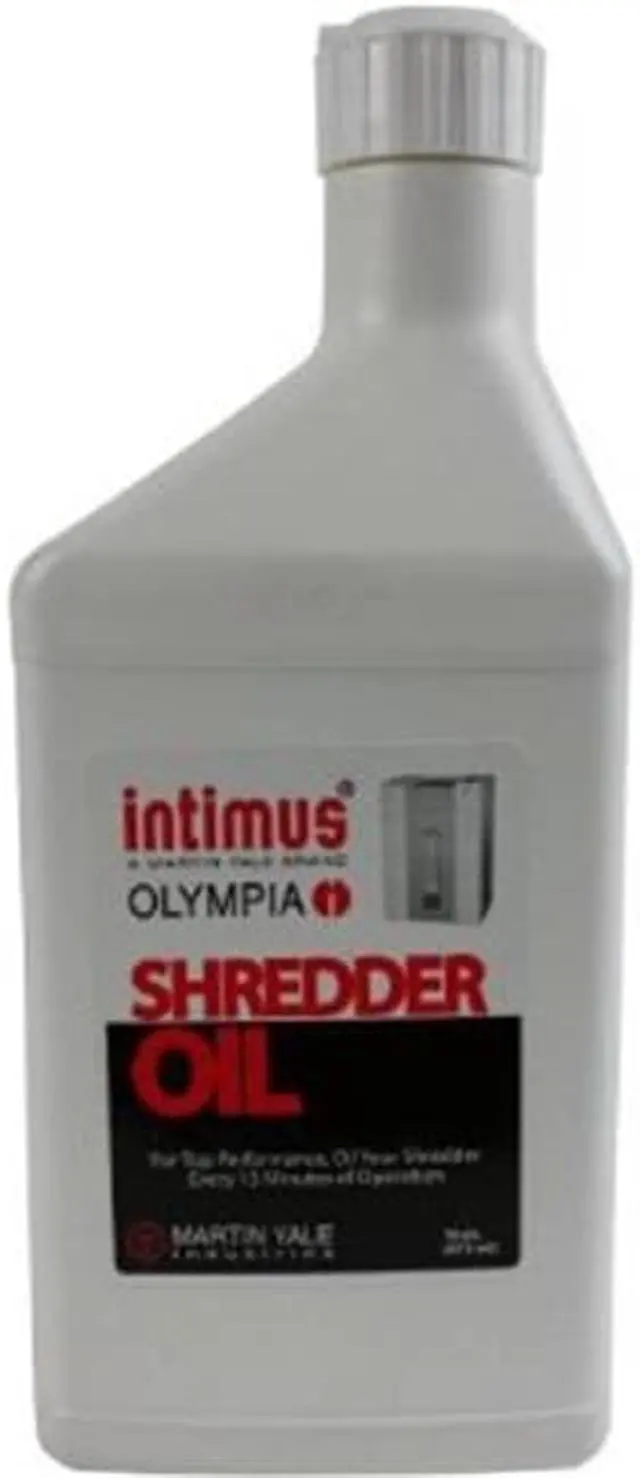 Alt view image 3 of 3 - INTIMUS 9999943 LUBRCANT 1-16OZ BTL SHREDDER OIL
