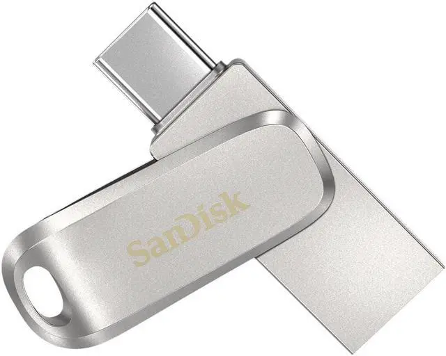 Alt view image 2 of 20 - SanDisk Ultra Dual Drive Luxe 64GB USB Type-C Flash Drive SDDDC4-064G-A46