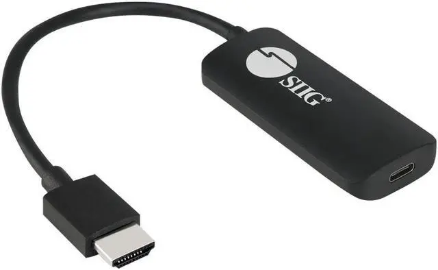 Alt view image 2 of 10 - Siig Hdmi To Usb-C Port 4K 60Hz Converter Adapter