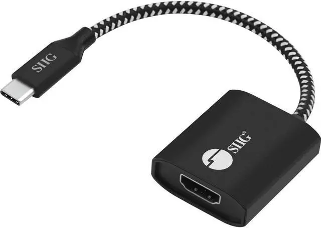Alt view image 5 of 6 - Siig Usb Type-C To Hdmi Video Cable Adapter With Pd Charging