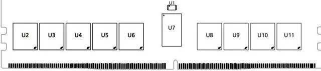 Alt view image 4 of 5 - Micron 32GB DDR4 3200 (PC4-25600) 1Rx4 CL22 1.2V RDIMM Server Memory Module - MTA18ASF4G72PZ-3G2E1