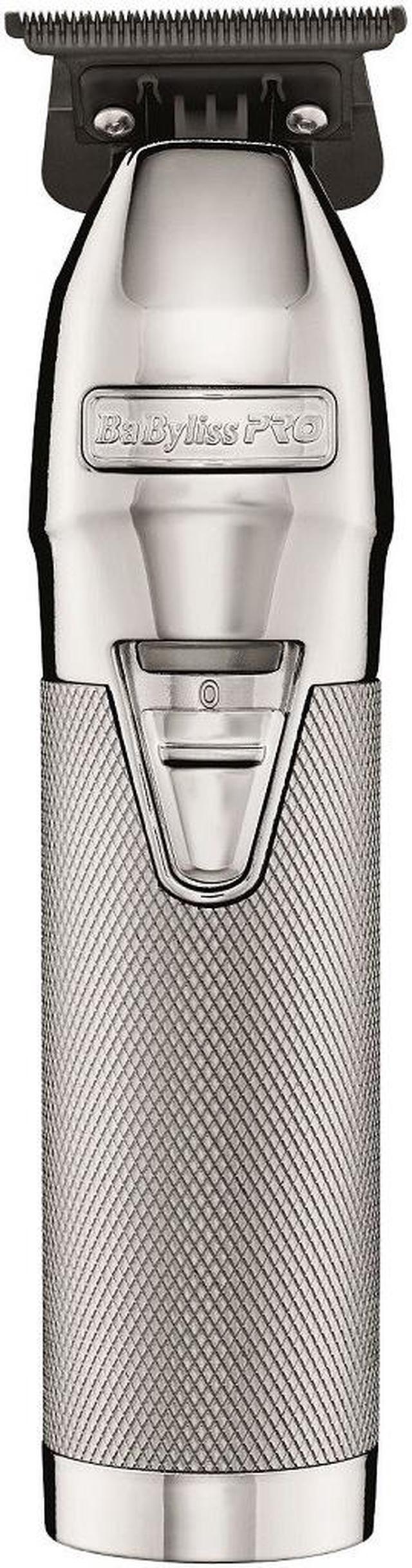 Alt view image 5 of 11 - BaByliss PRO SILVER FX Skeleton Exposed T-Blade Outlining Cordless Trimmer FX787S