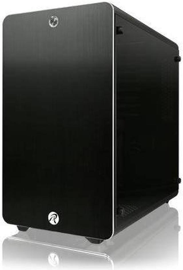 Alt view image 8 of 8 - RAIJINTEK THETIS BLACK WINDOW, an Alu. ATX case, supports max. 280mm VGA card, 170mm height CPU coolers, 4x HDDs ,240mm radiator on top, 1x 12025 LED fan pre-installed, 3mm tempered glass side panel